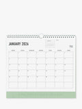 Natural Earthy Colored Wall Calendar 2026 with Soy Ink