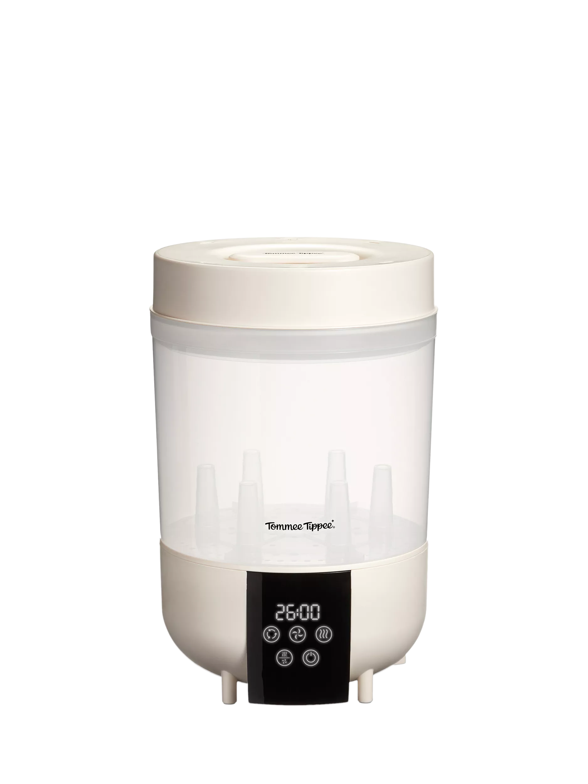 Tommee Tippee QuickDry steriliser white, imported from the UK