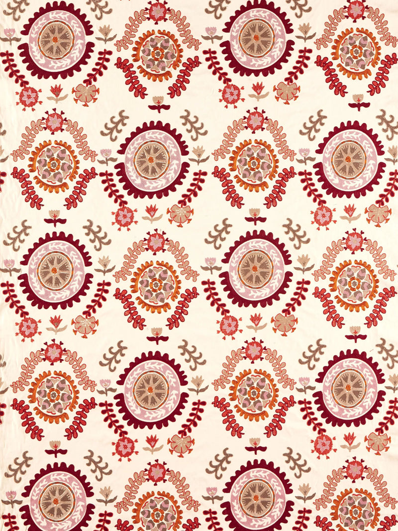 Sanderson Annabel's Suzani Embroidered Furnishing Fabric
