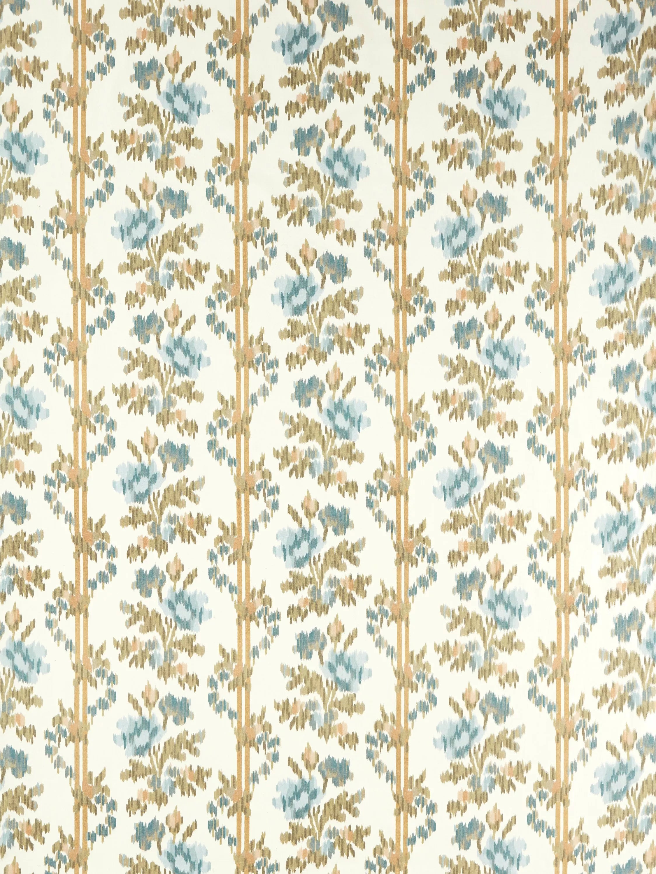 Sanderson Apothecary Rose floral stripe fabric (British brand)