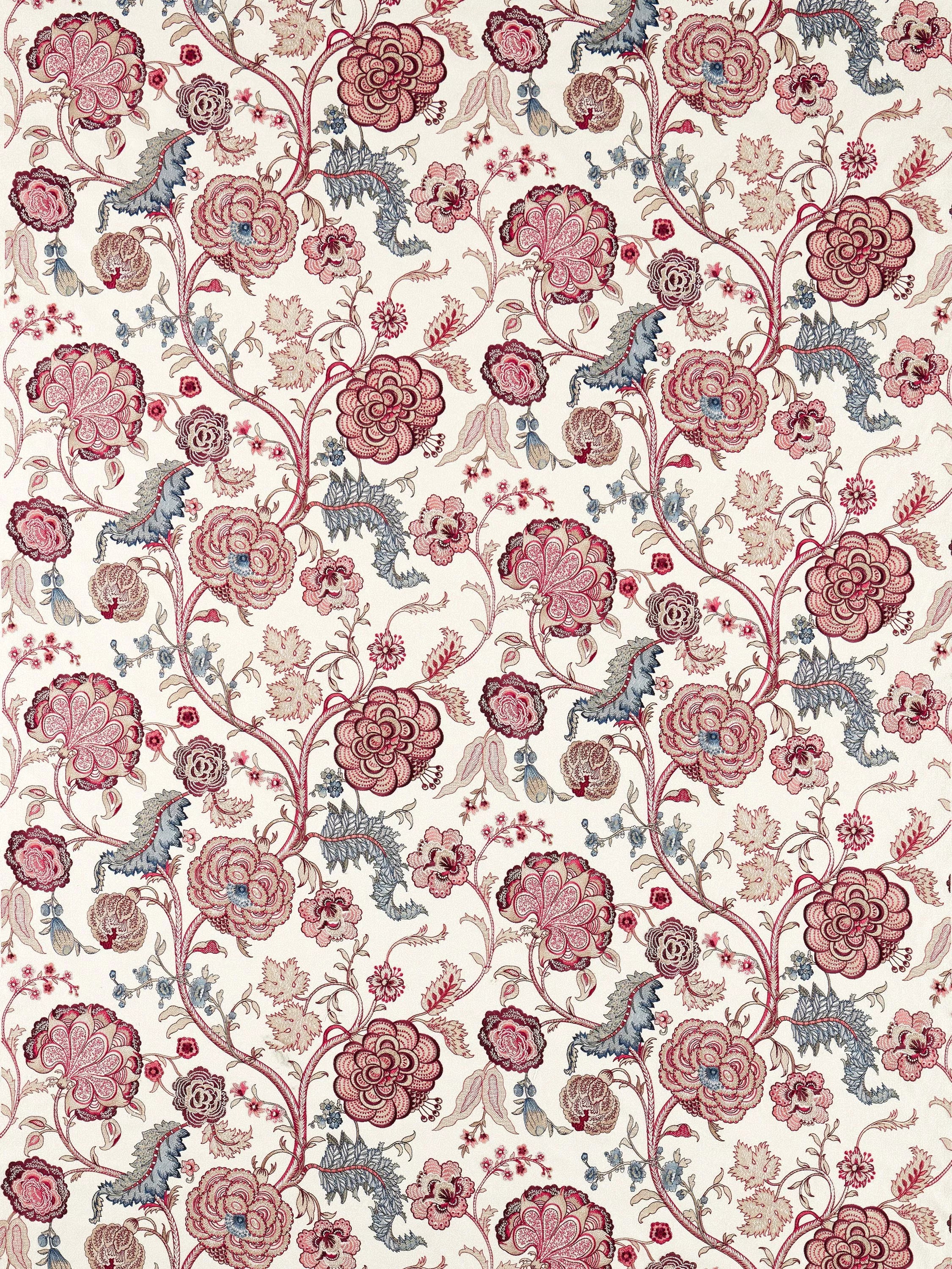 Sanderson Salisbury embroidered furnishing fabric - British product