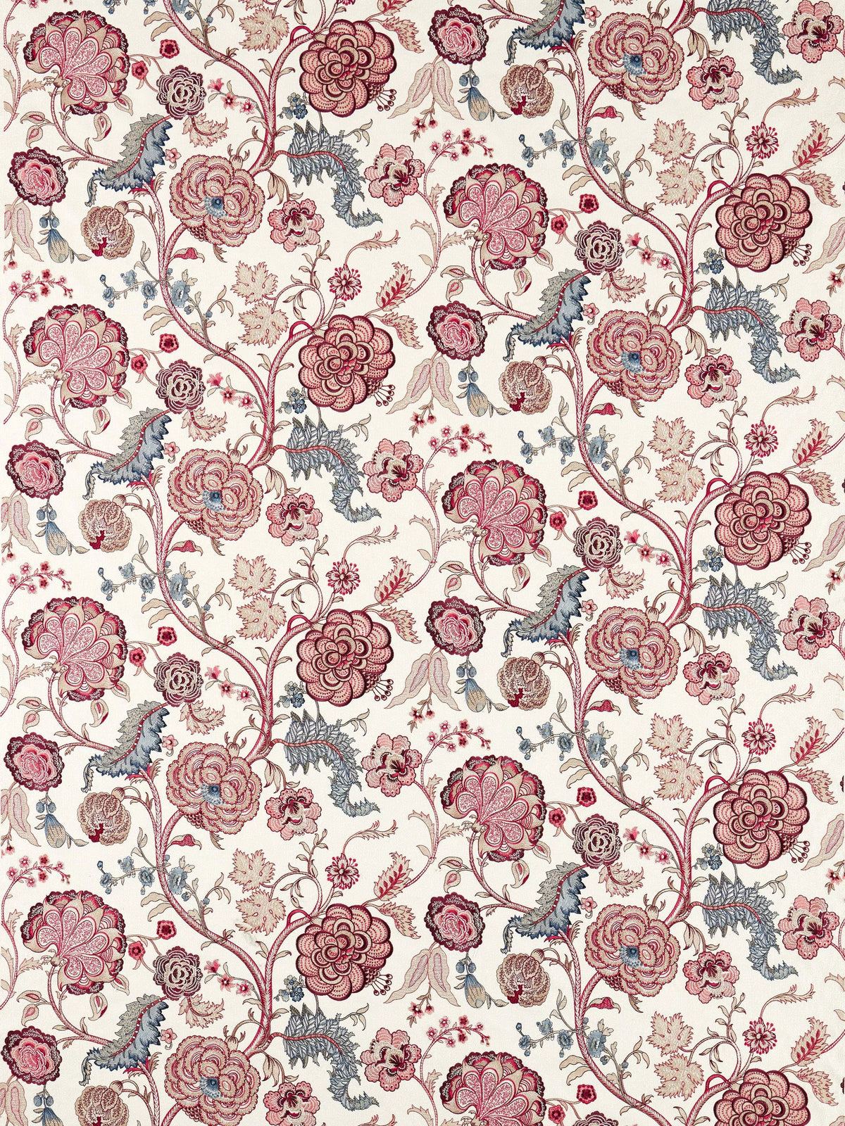 Sanderson Salisbury embroidered furnishing fabric - British product