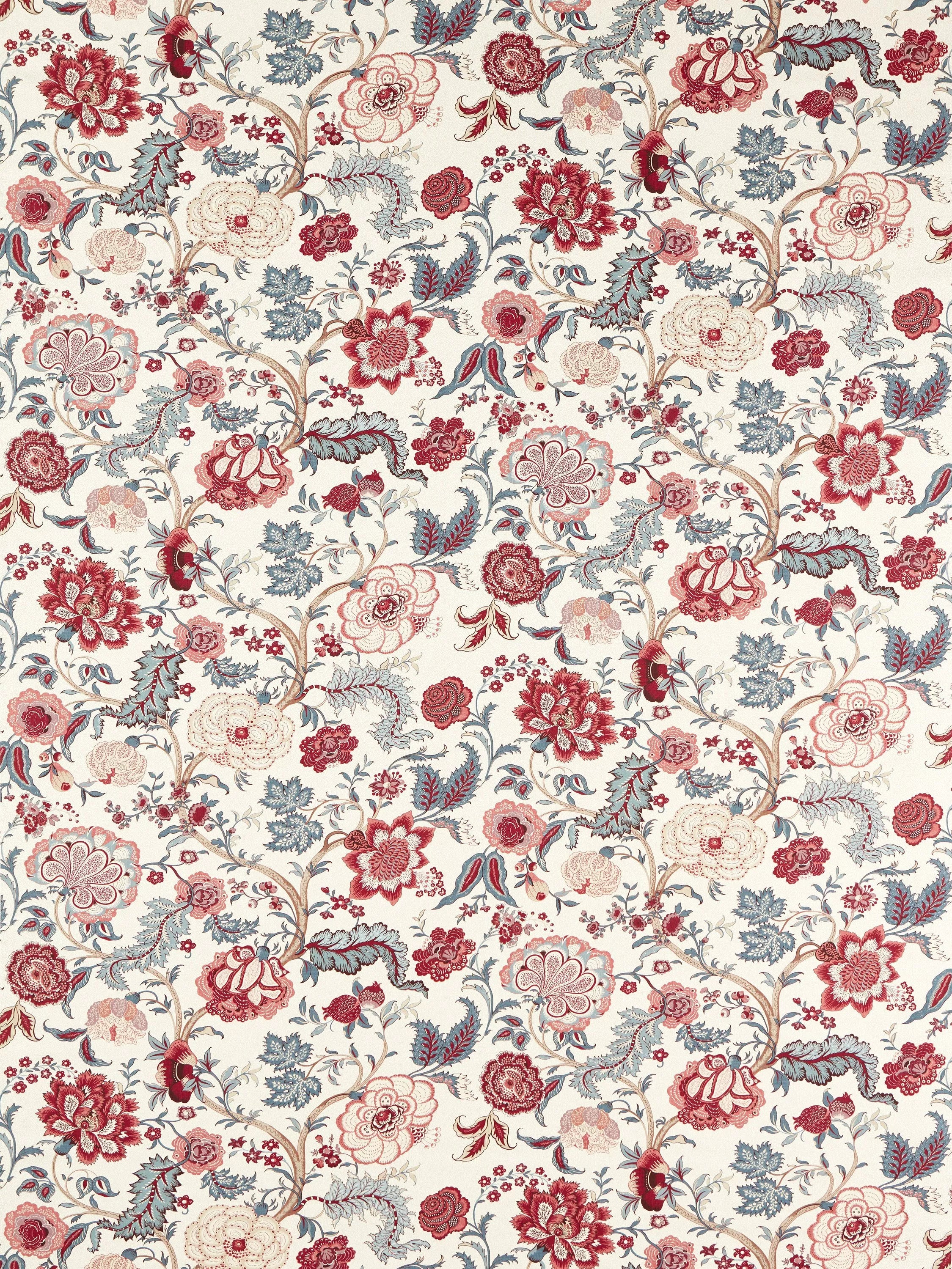 Sanderson Salisbury furnishing fabric floral design 100% hemp, imported from the UK