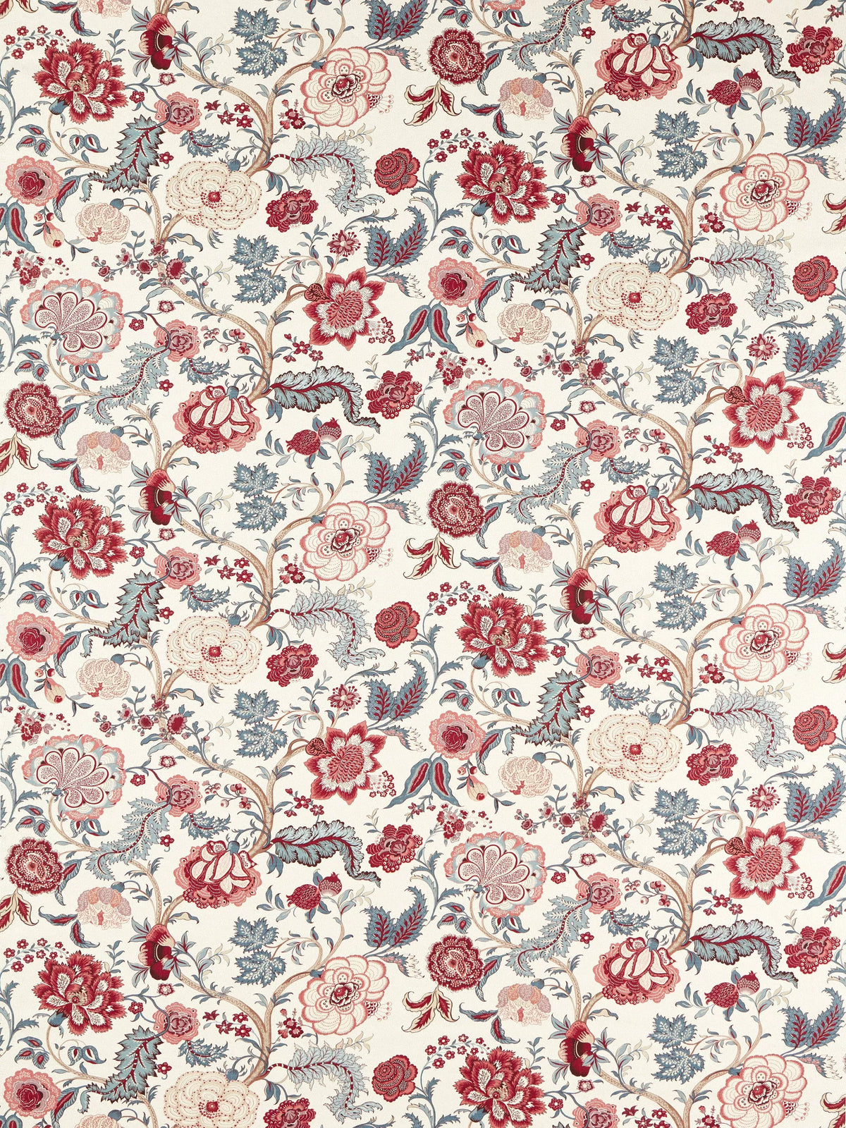 Sanderson Salisbury furnishing fabric floral design 100% hemp, imported from the UK
