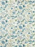 Sanderson Salisbury Jacobean Furnishing Fabric, Tetbury Blue
