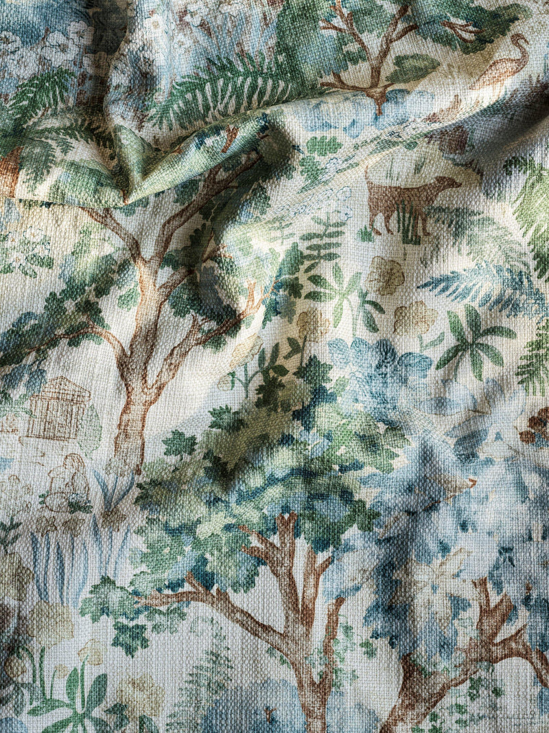 Sanderson The Stumpery furnishing fabric 139cm, imported from the UK