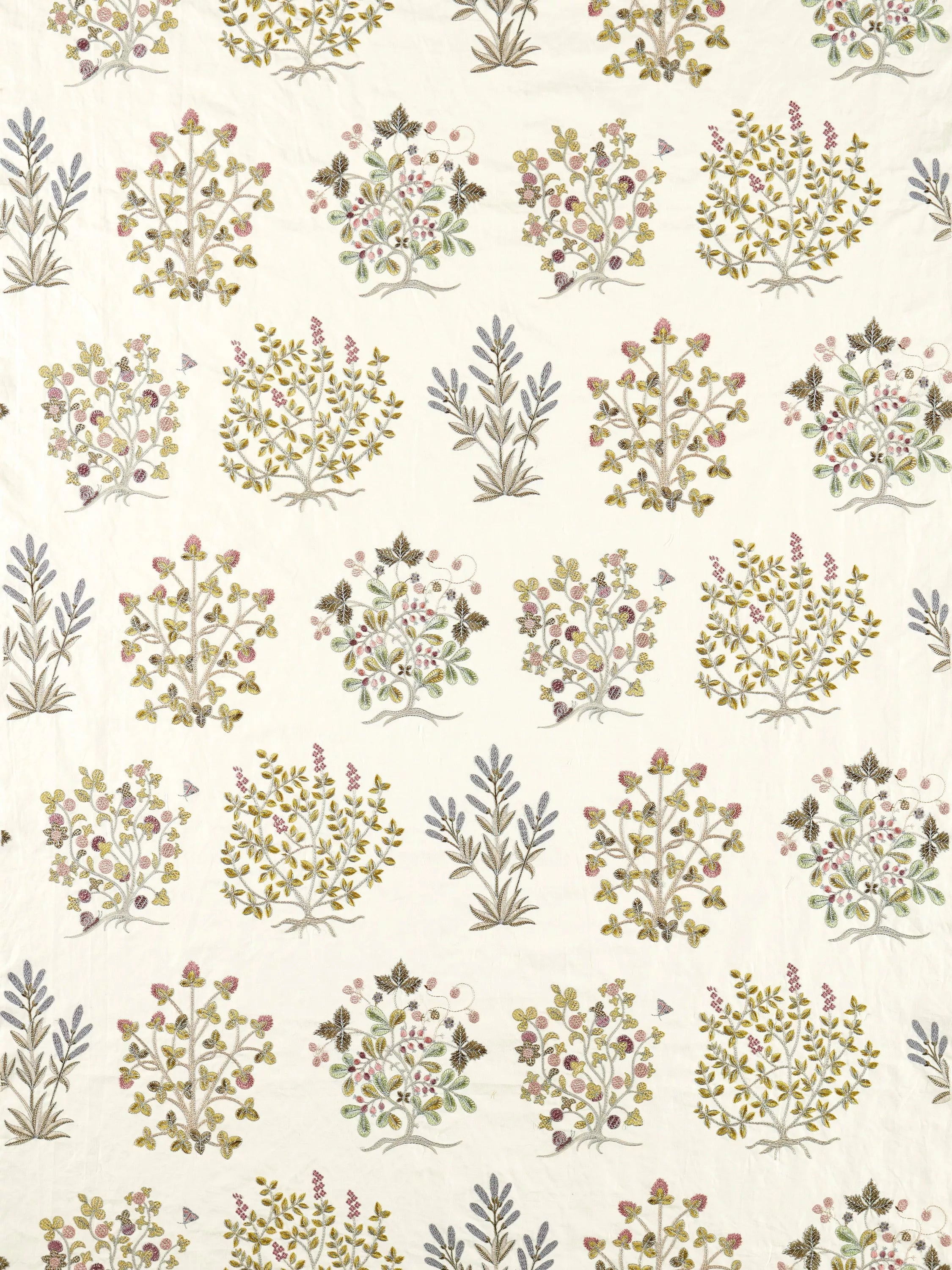 Sanderson Thyme Walk furnishing fabric floral weave 128cm, UK version