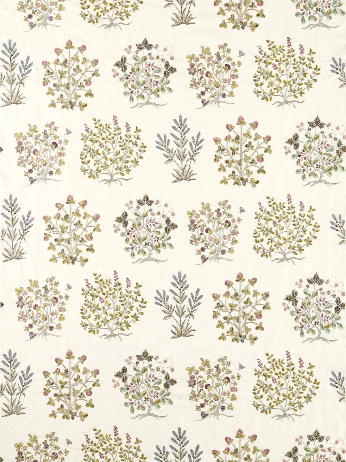 Sanderson Thyme Walk furnishing fabric floral weave 128cm, UK version