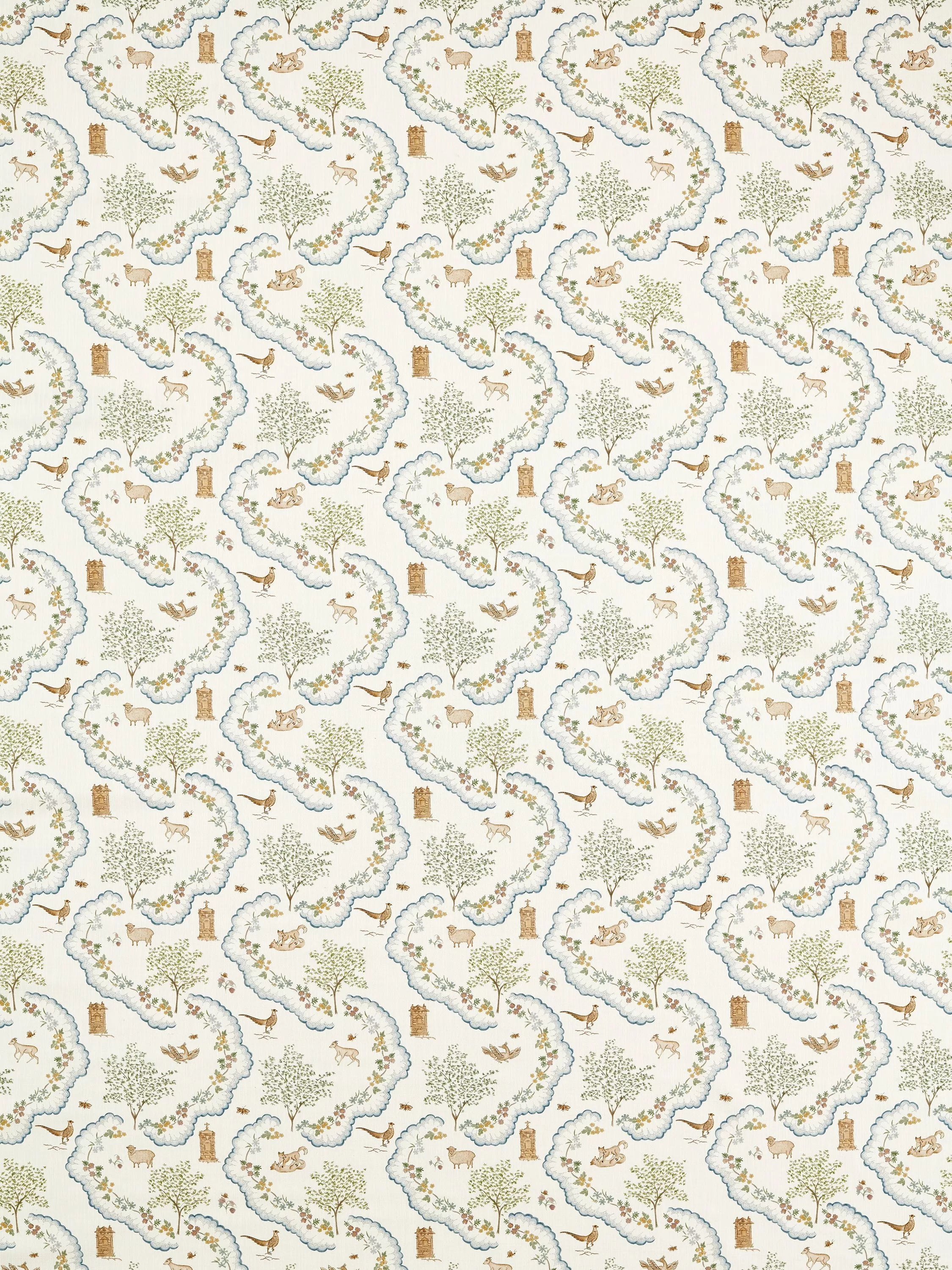 Sanderson Wildflower Meadow furnishing fabric 139.5cm - British product