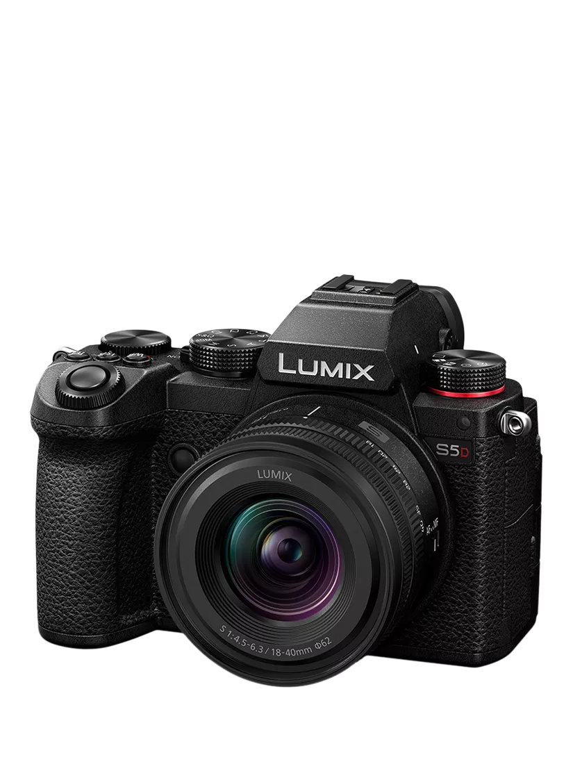 Panasonic Lumix S5D compact system camera with 18-40mm lens (British brand)