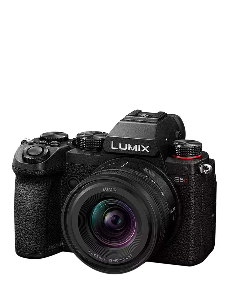 Panasonic Lumix S5D compact system camera with 18-40mm lens (British brand)