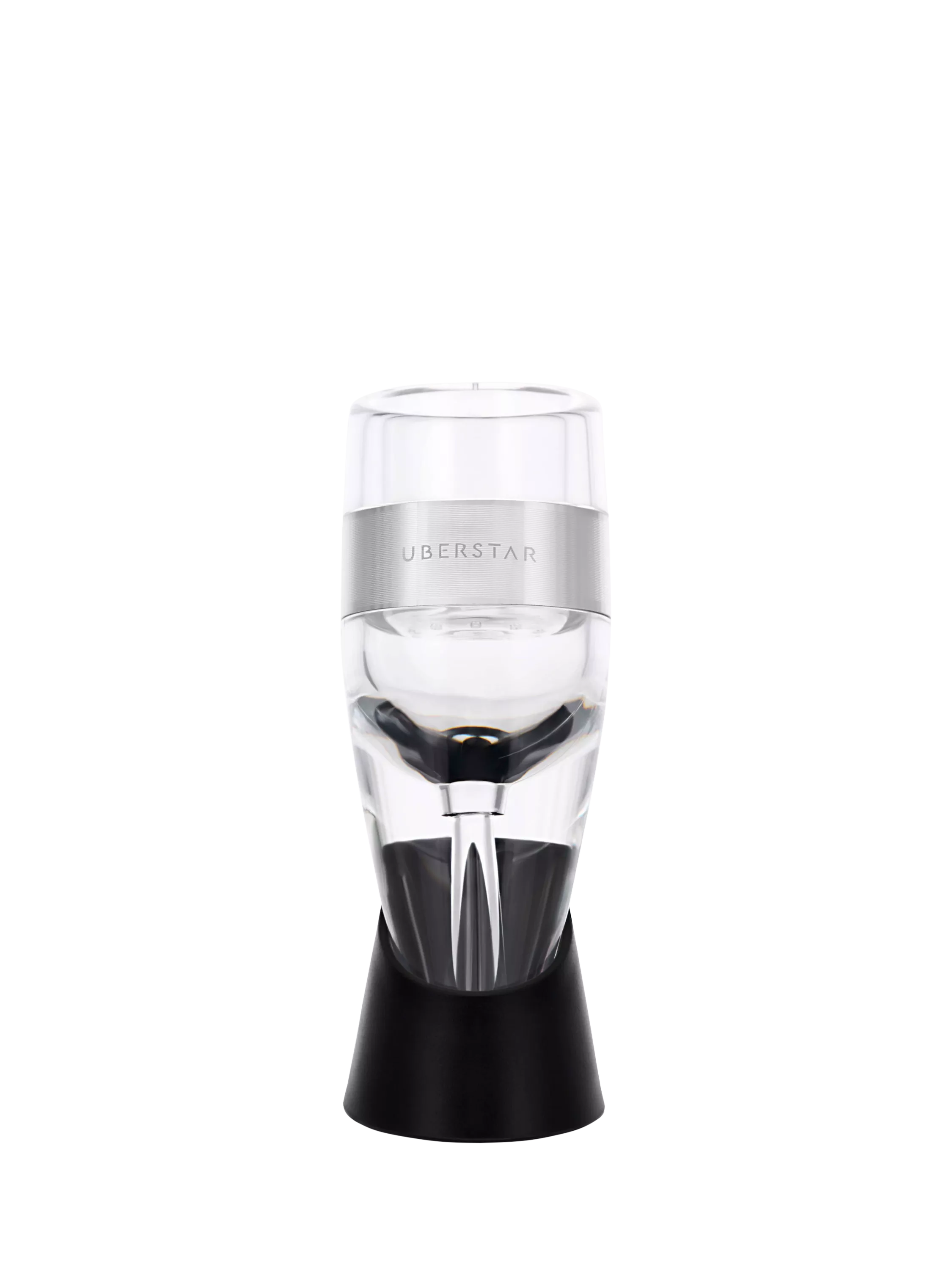 Uberstar wine aerator and stand 5.5x15x5.5cm (British brand)