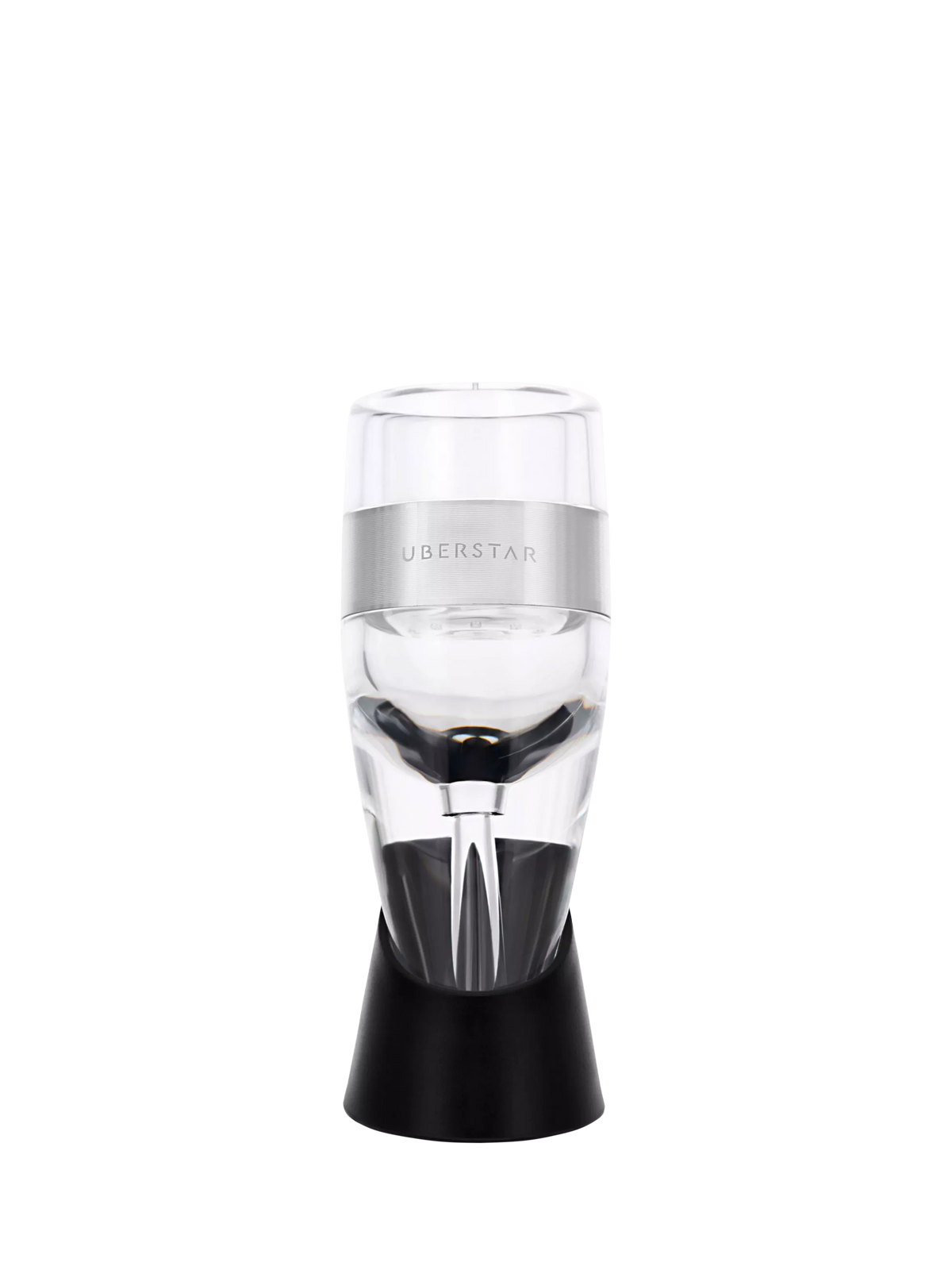 Uberstar wine aerator and stand 5.5x15x5.5cm (British brand)
