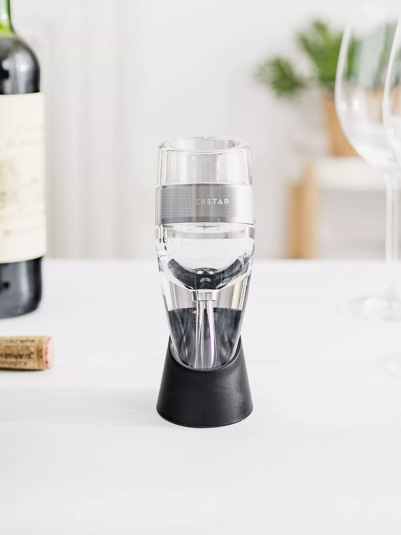 Uberstar wine aerator and stand 5.5x15x5.5cm (British brand)