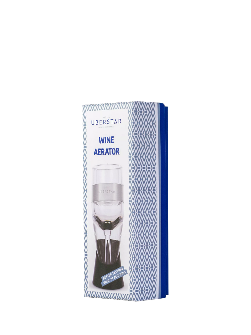 Uberstar wine aerator and stand 5.5x15x5.5cm (British brand)