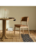 West Elm Marcus Samuelsson dining chair natural finish - British product