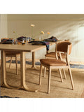 West Elm Marcus Samuelsson dining chair natural finish - British product