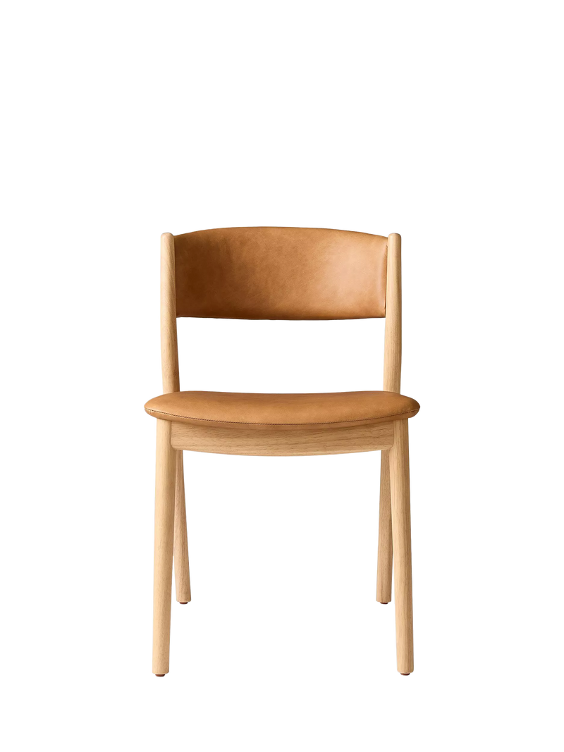 West Elm Marcus Samuelsson dining chair natural finish - British product