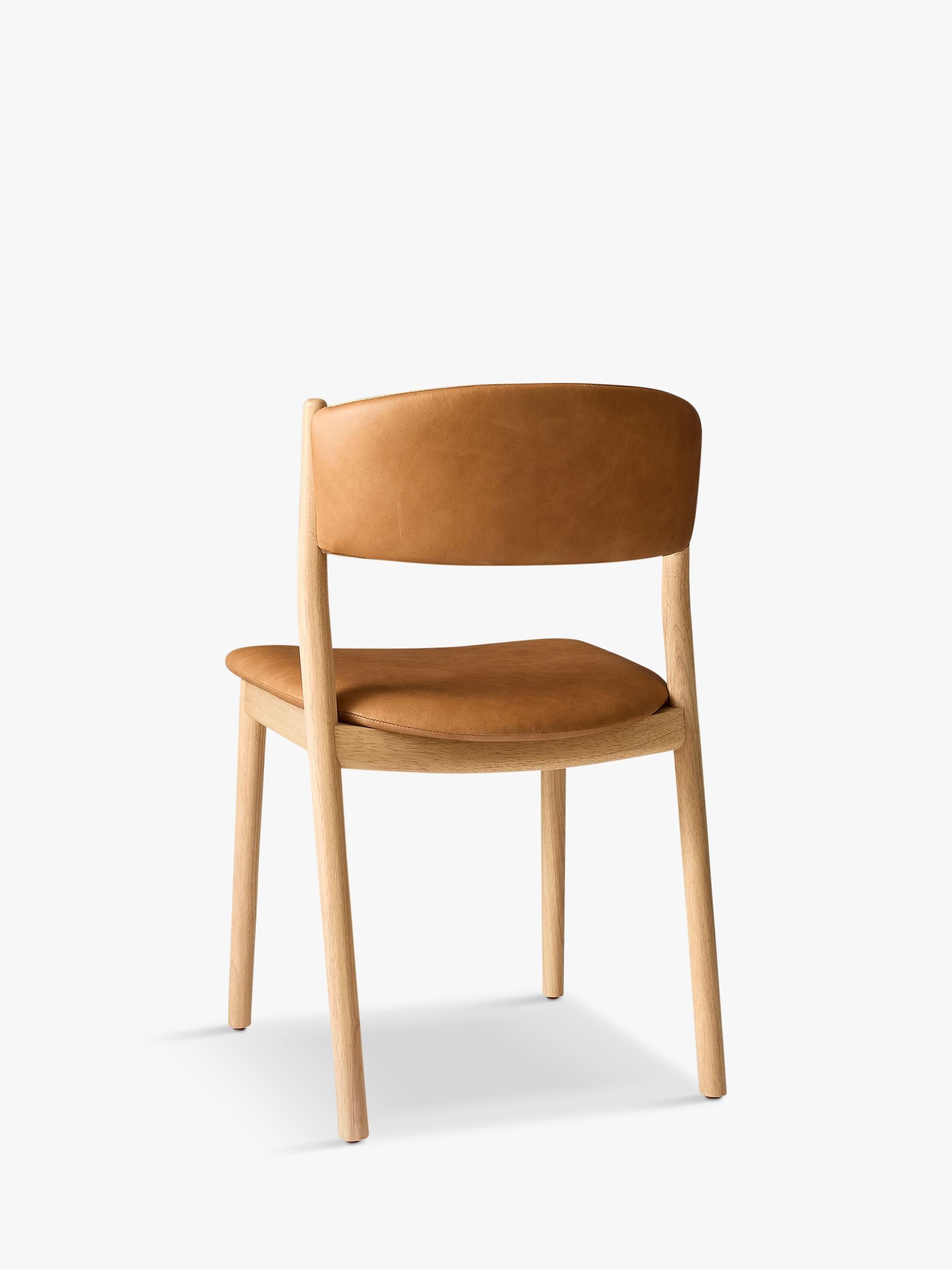 West Elm Marcus Samuelsson dining chair natural finish - British product