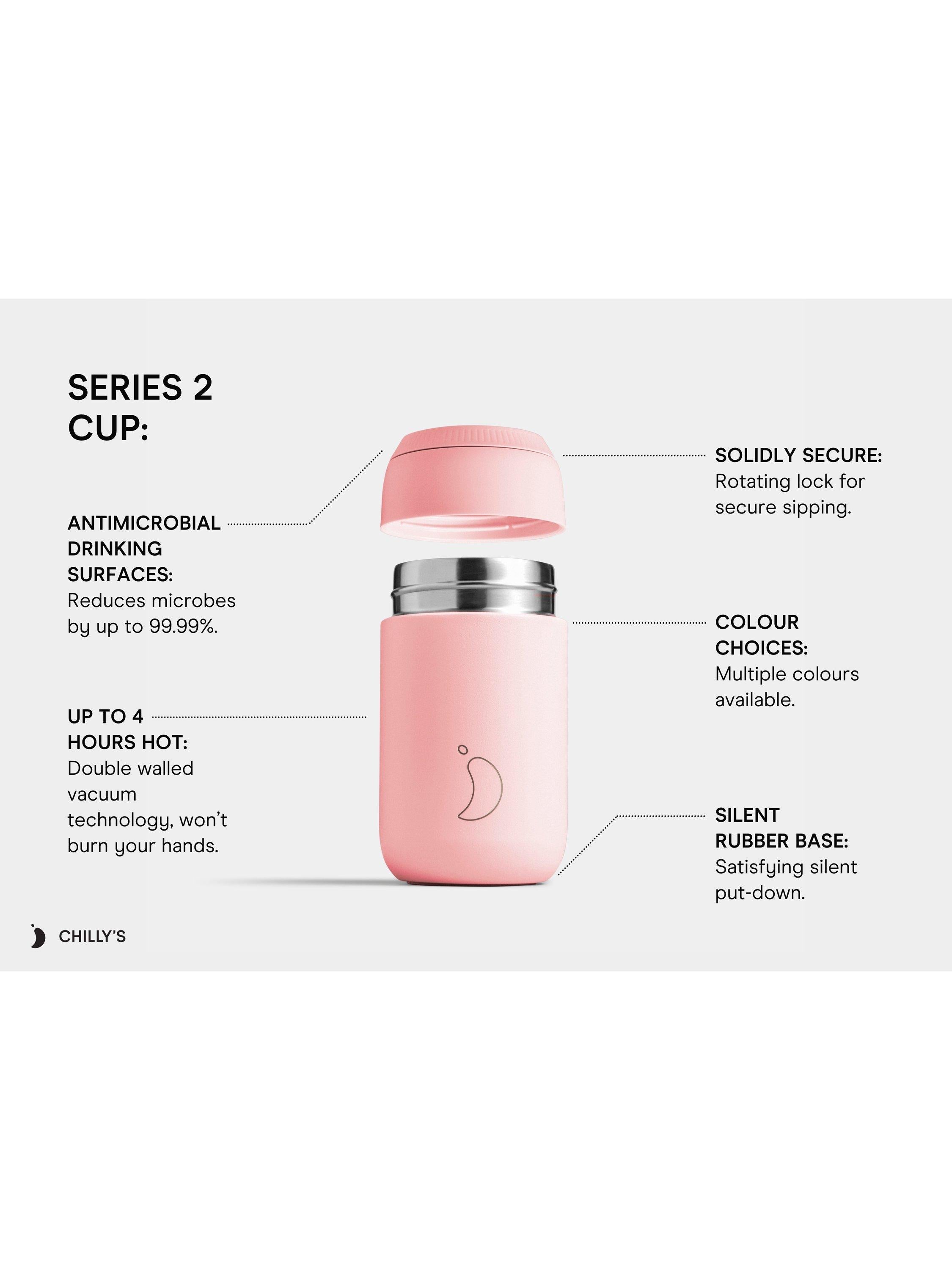 Chilly's Series 2 travel mug Disco 340ml (British brand)