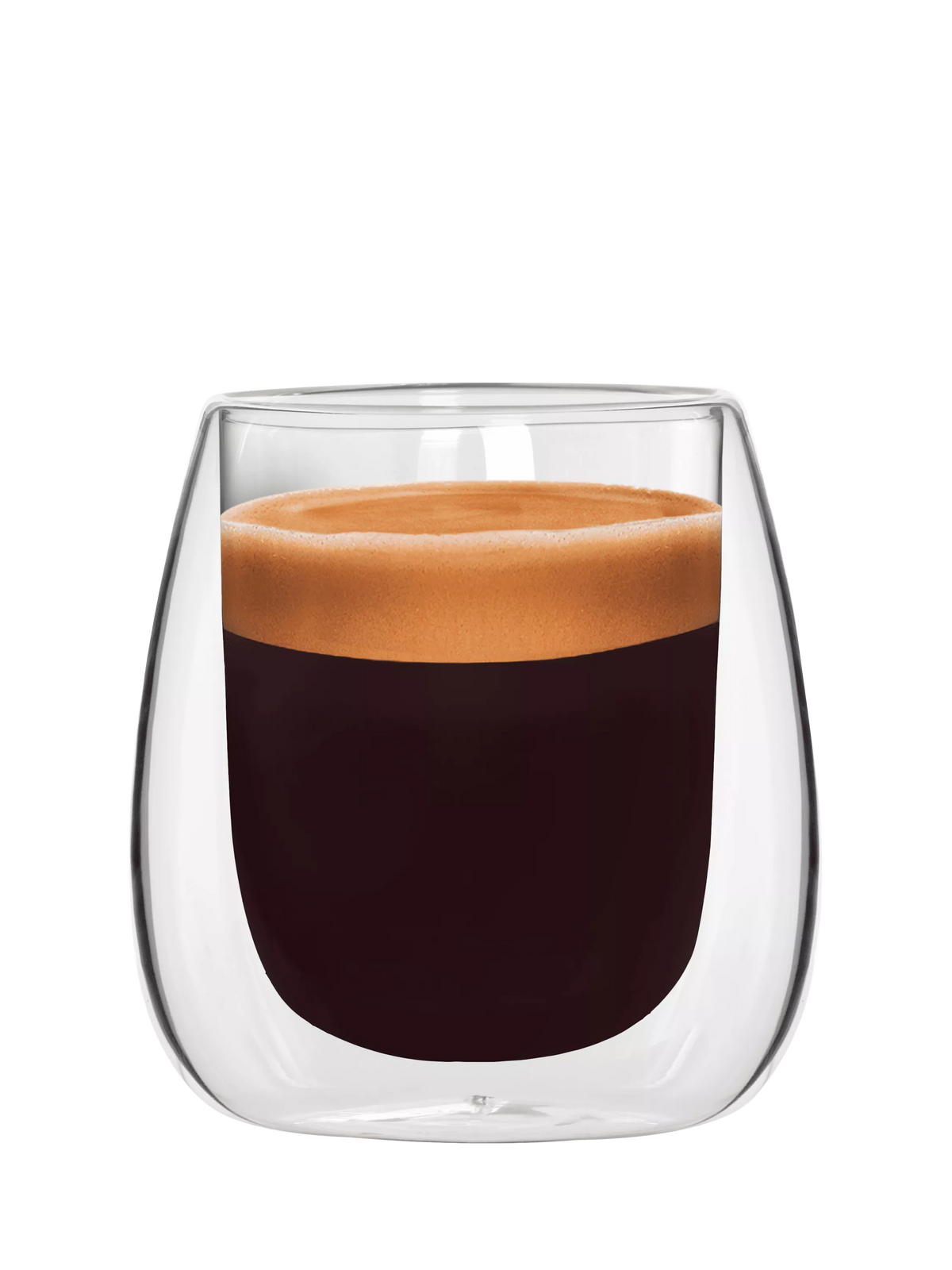 Bialetti Verona double-walled espresso glasses, set of two 80ml, UK version