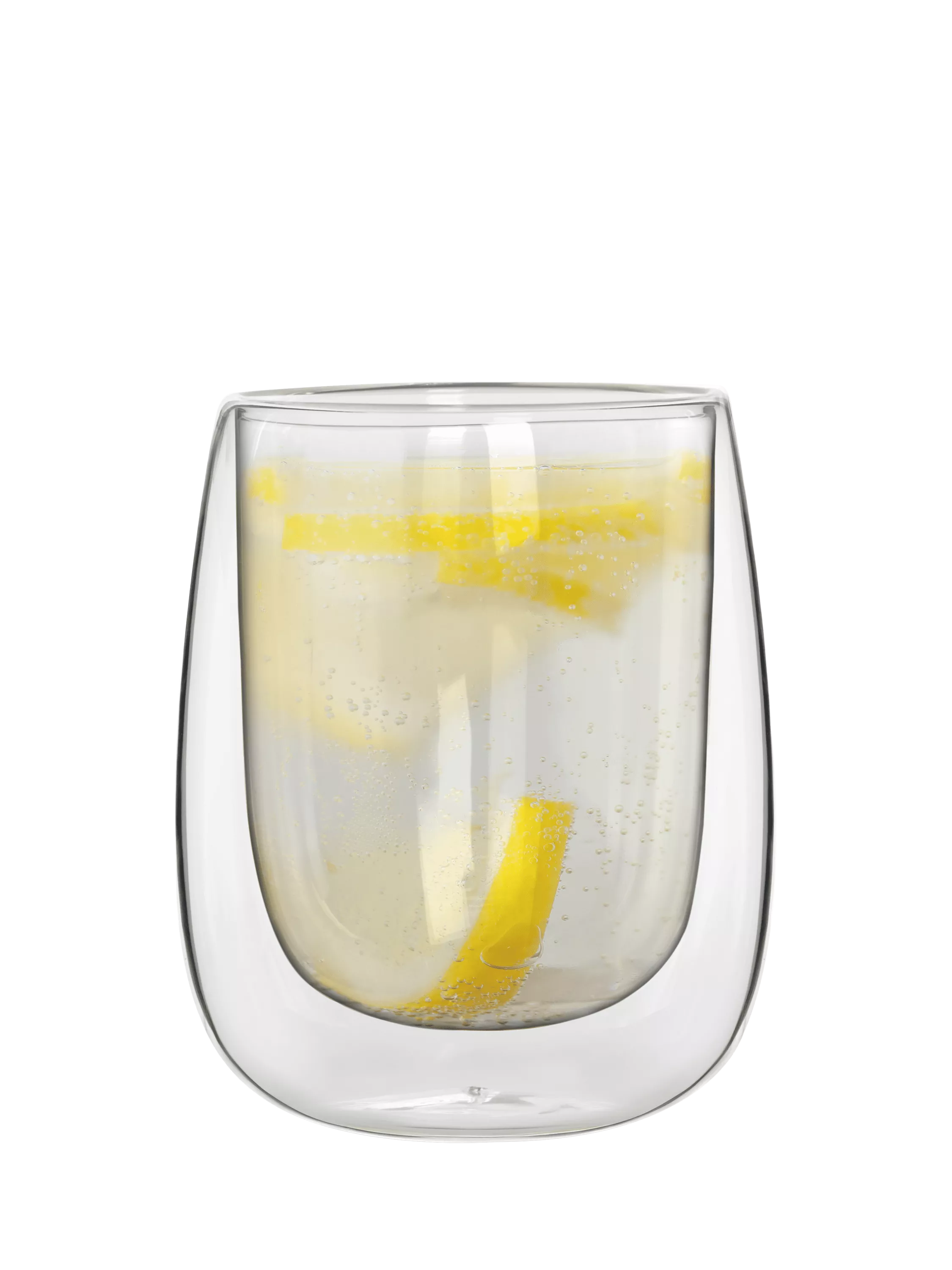 Bialetti Verona double walled coffee glasses set of 2 250ml clear, imported from the UK