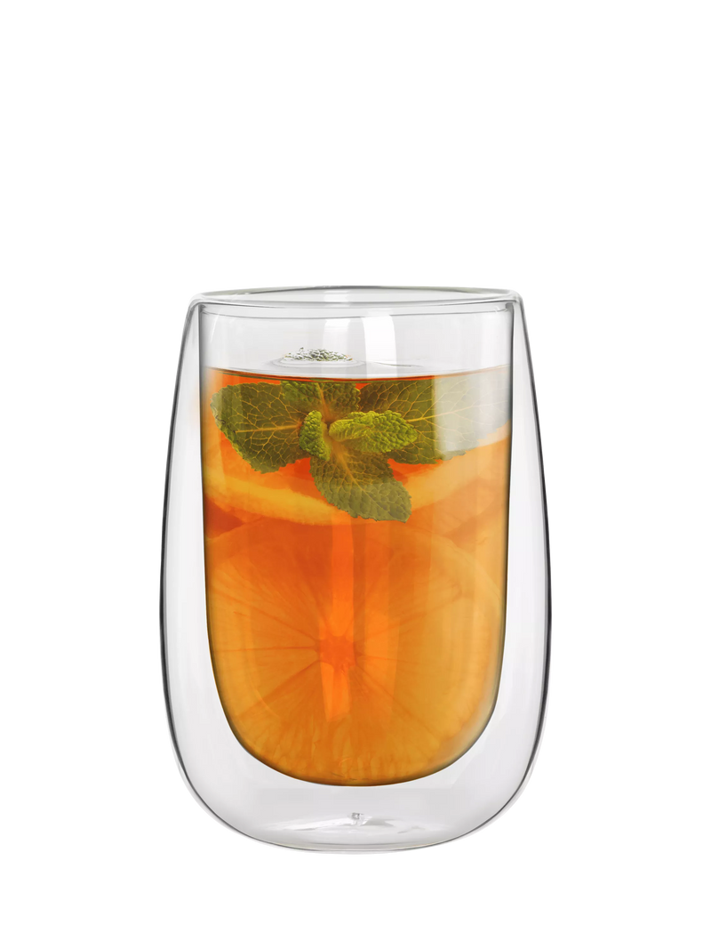 Bialetti Verona double walled coffee glasses set of 2 450ml, imported from the UK