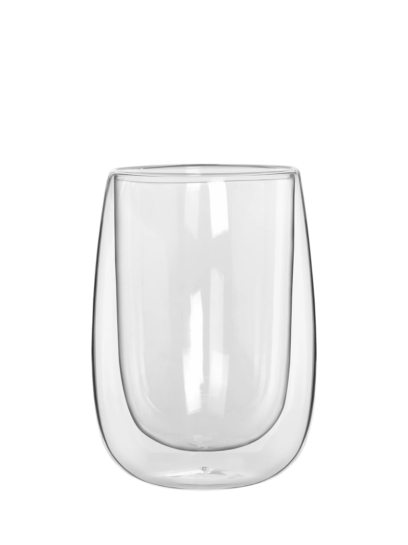 Bialetti Verona double walled coffee glasses set of 2 450ml, imported from the UK