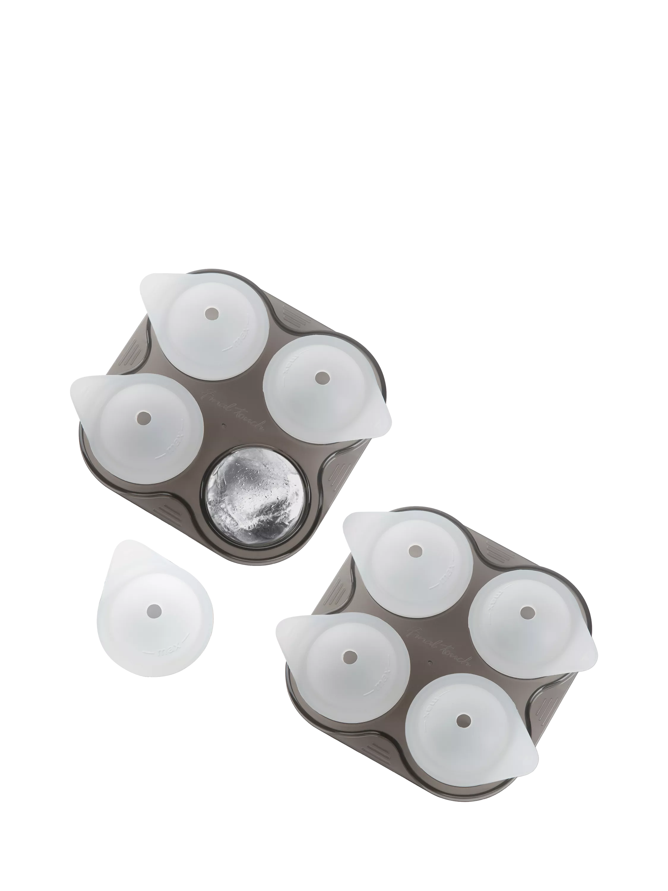 Final Touch ice mould tray pack of 2, imported from the UK