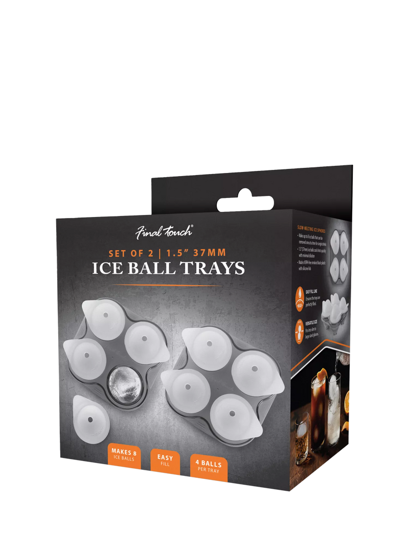 Final Touch ice mould tray pack of 2, imported from the UK