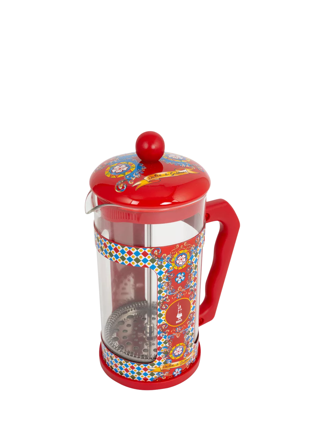 Bialetti coffee press Dolce & Gabbana Sicilian Carretto 1L, UK version