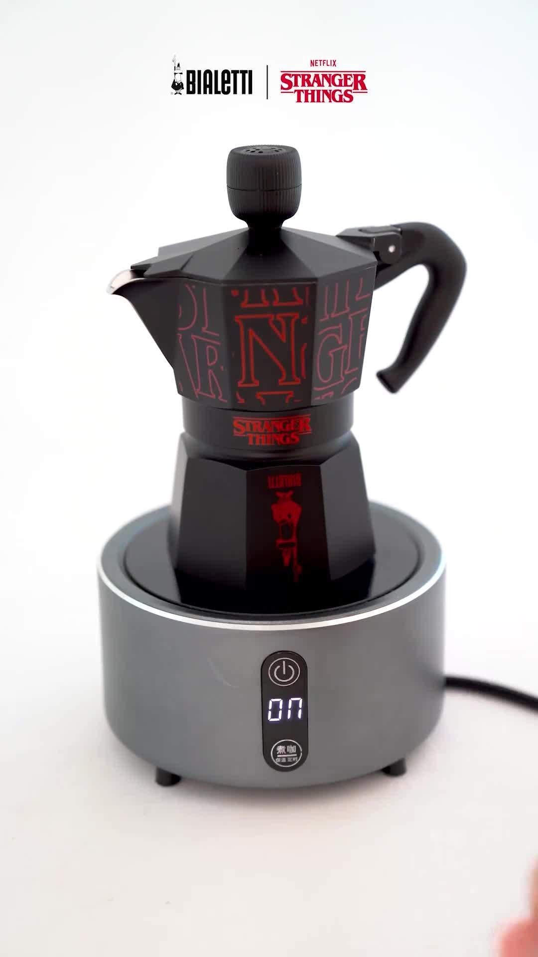 Bialetti Stranger Things coffee maker 6-cup, UK version
