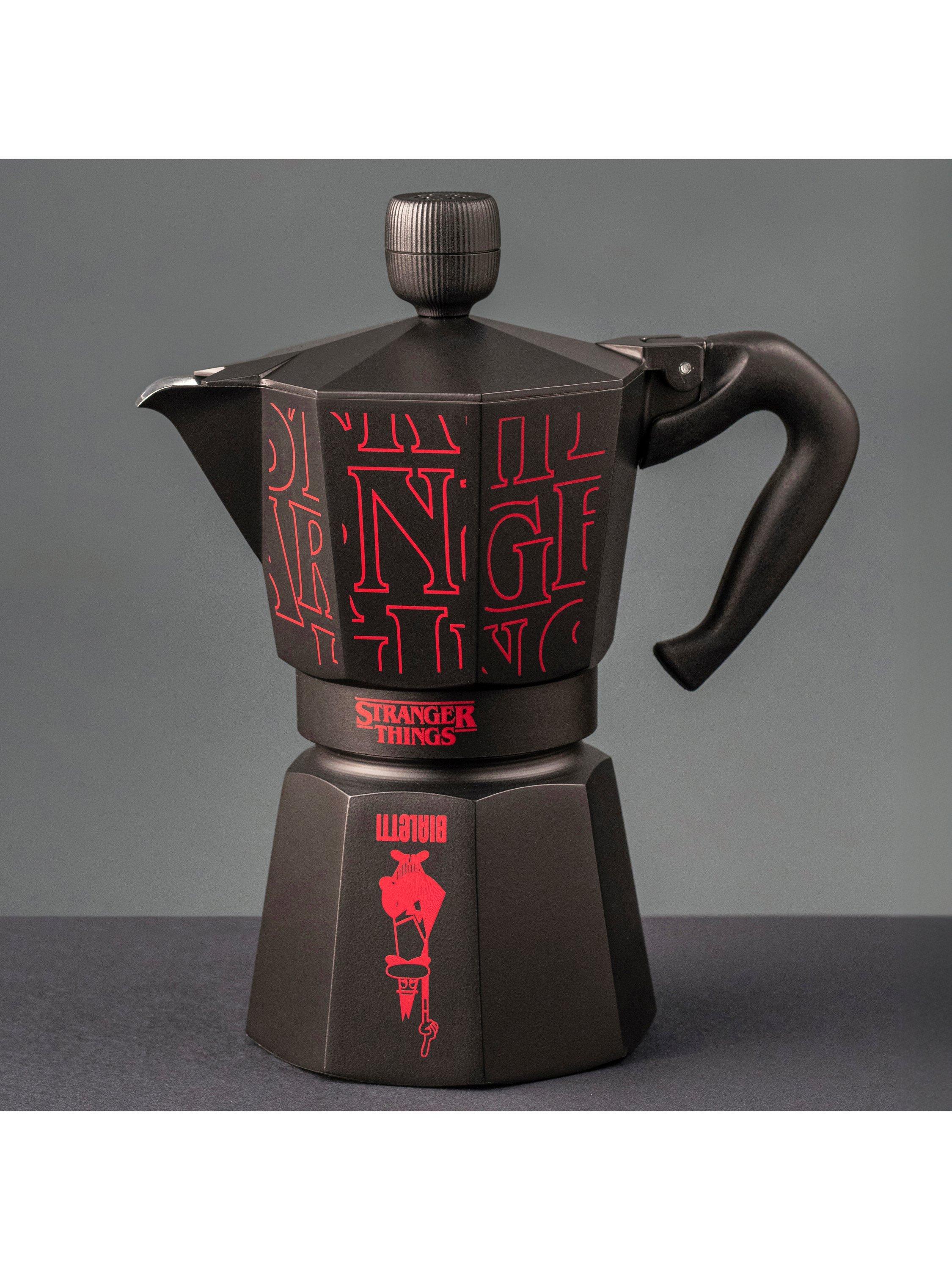 Bialetti Stranger Things coffee maker 6-cup, UK version