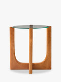West Elm Harper side table acorn finish - British product
