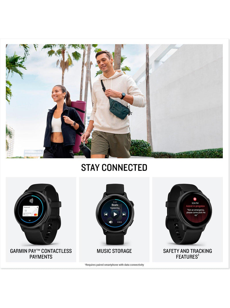 Garmin vivoactive 6 GPS smartwatch 42mm - British product