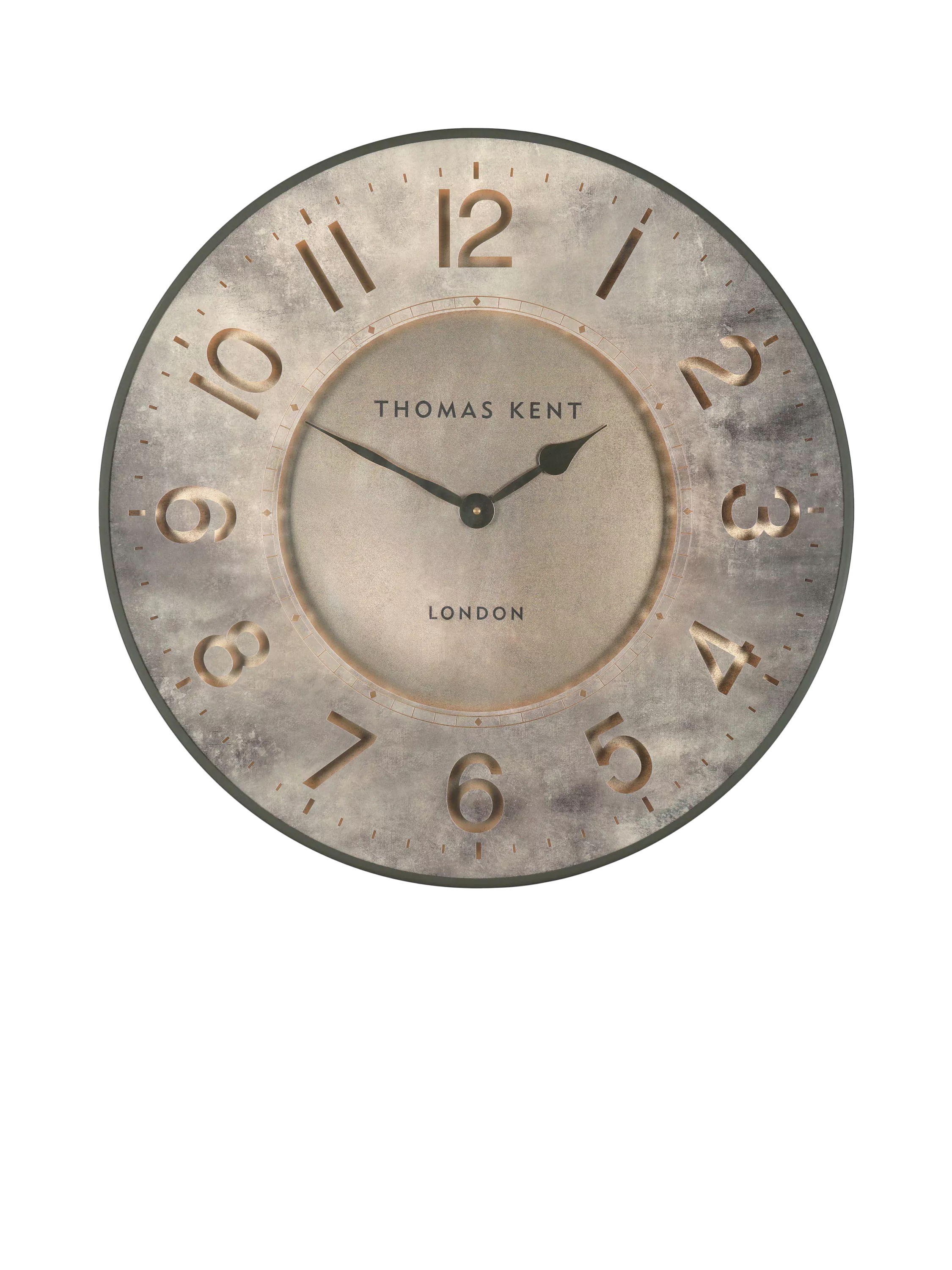 Thomas Kent Harvest Wall Clock antique gold 53cm, UK version