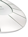 Thomas Kent Mirrored Wall Clock Silver Mirror 80cm (British brand)