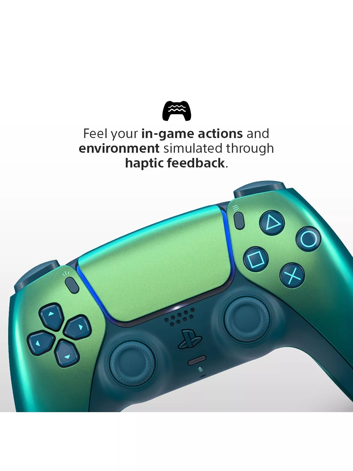 Sony DualSense wireless controller Teal for PS5, imported from the UK