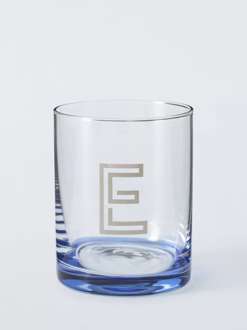 John Lewis Alphabet Glass Tumbler, E