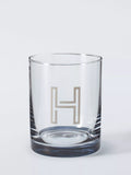 John Lewis Alphabet Glass Tumbler, H