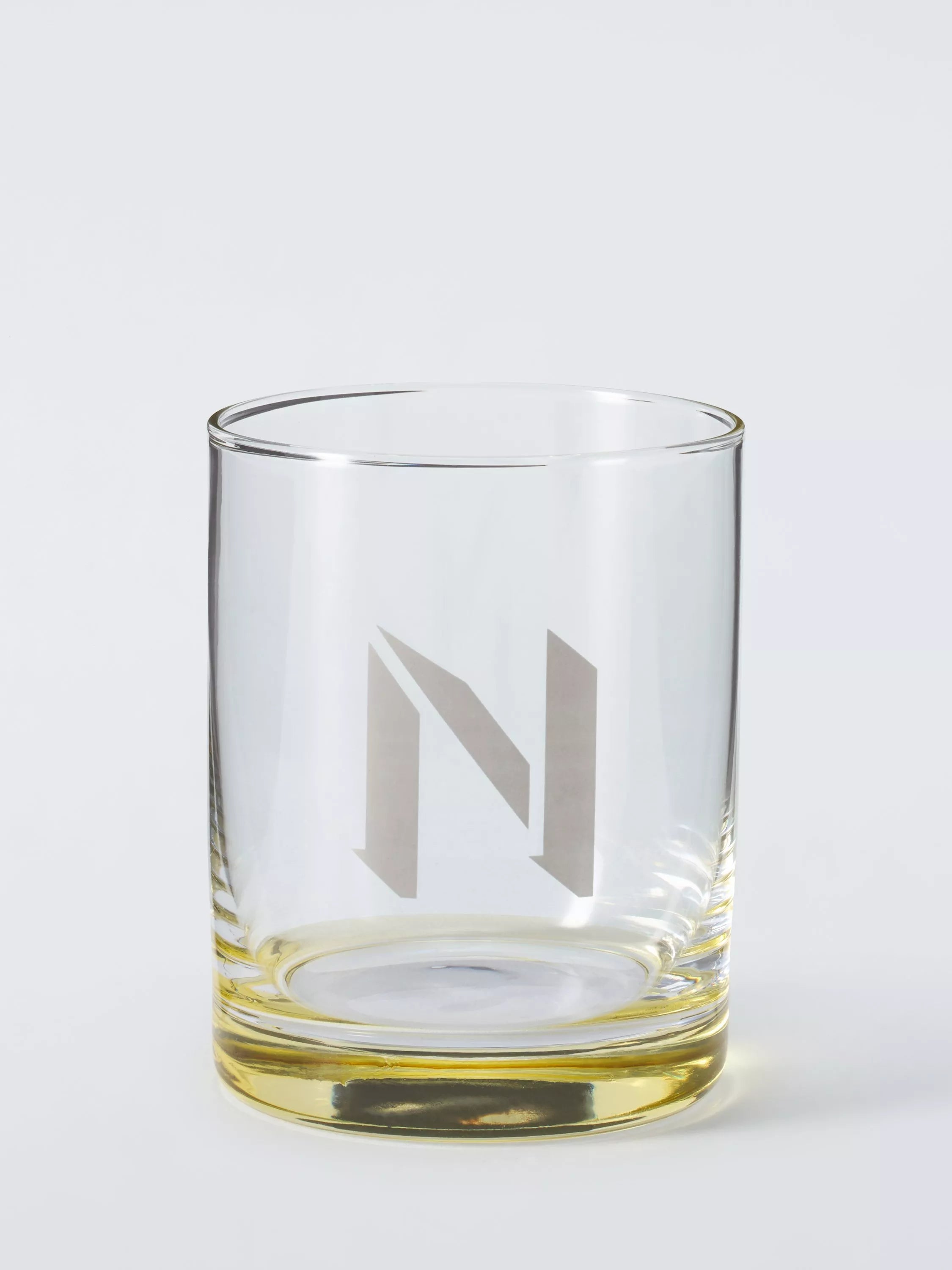 John Lewis Alphabet Glass Tumbler, N