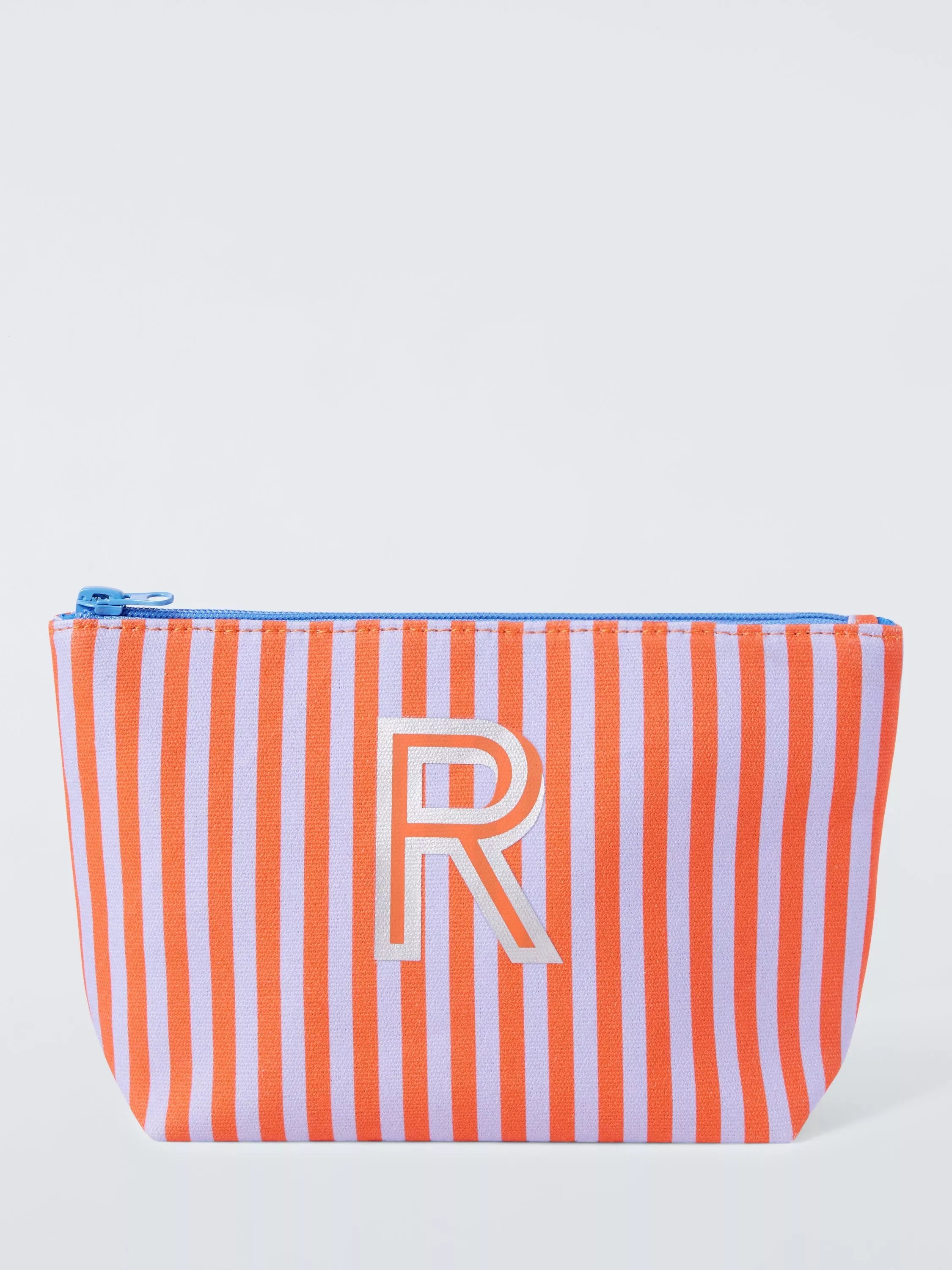 John Lewis Stripe Alphabet Makeup Bag