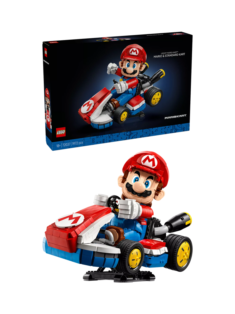 LEGO Super Mario building set Mario & Standard Kart (British brand)
