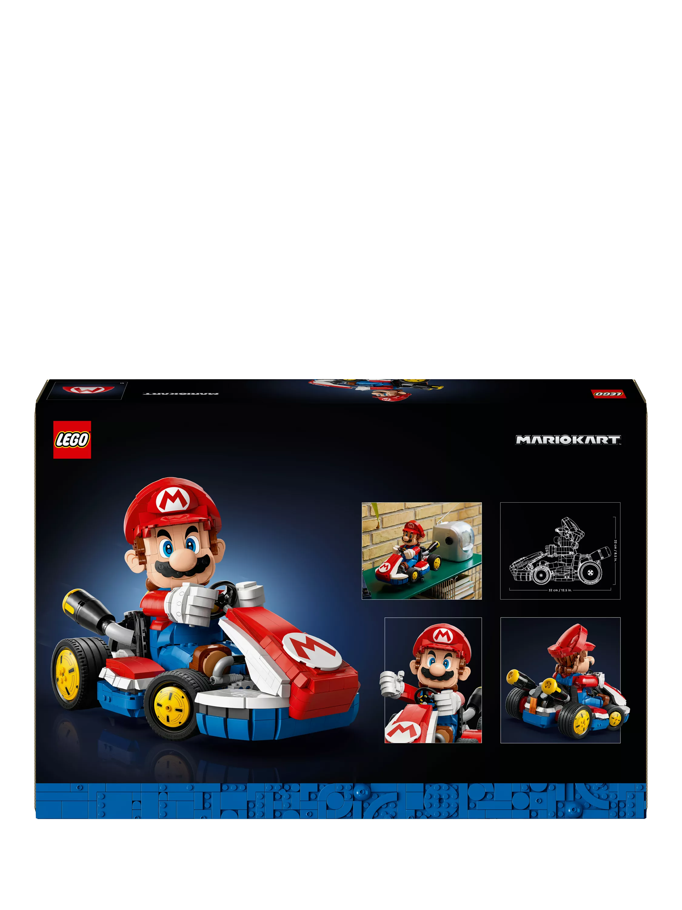 LEGO Super Mario building set Mario & Standard Kart (British brand)