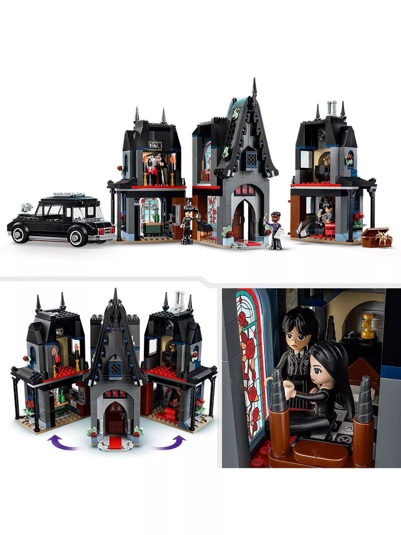 LEGO Wednesday Morticia's Cottage building set 76786, imported from the UK