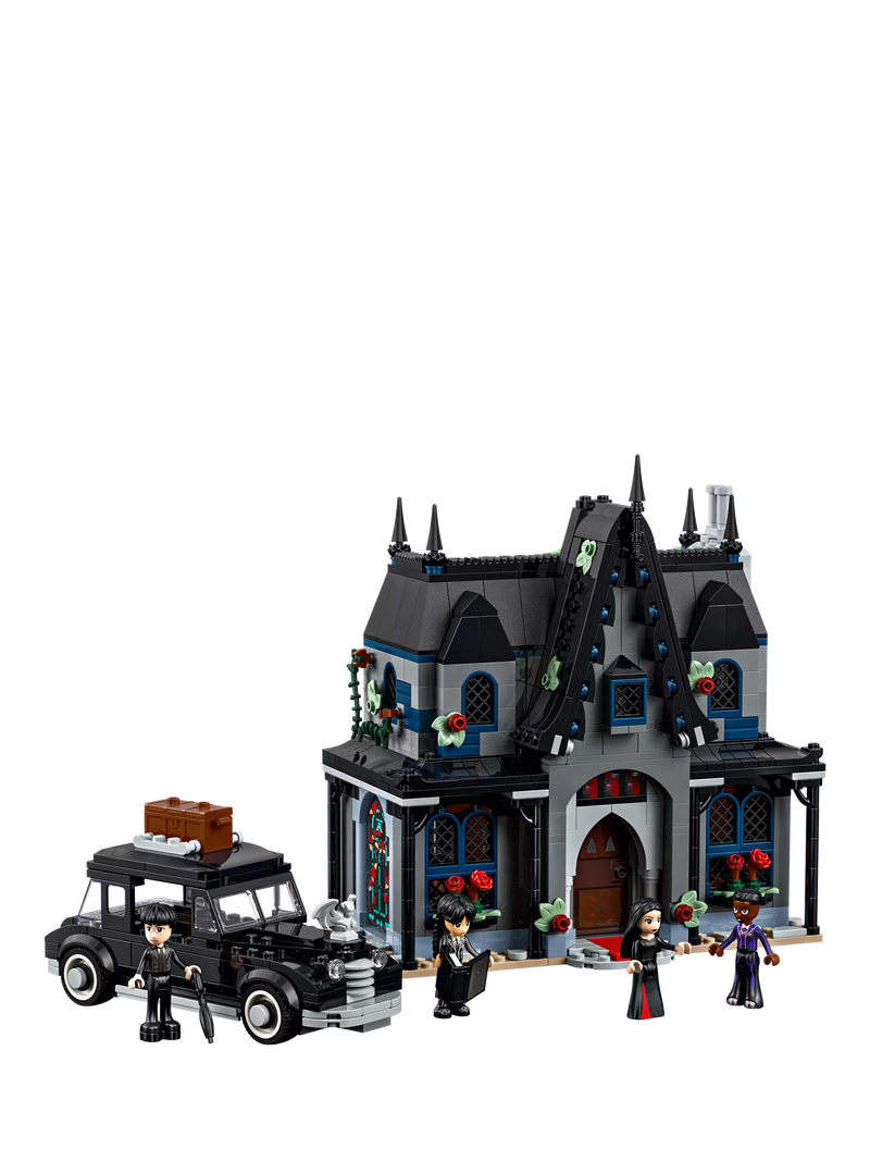 LEGO Wednesday Morticia's Cottage building set 76786, imported from the UK