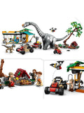 LEGO Jurassic World Raptor and Titanosaurus Tracking Mission 76973 (British brand)