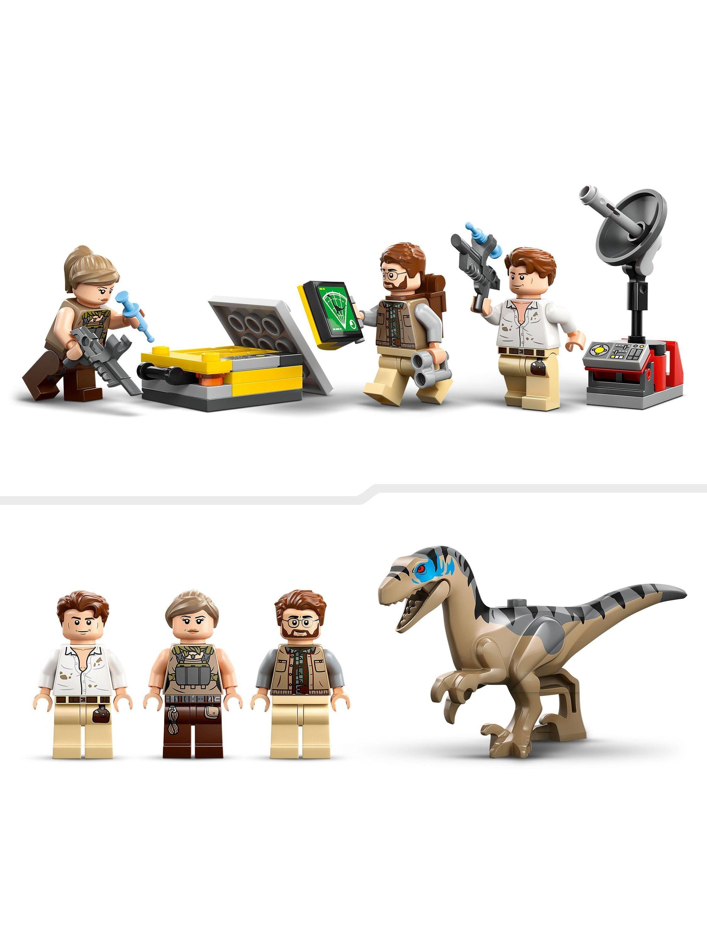 LEGO Jurassic World Raptor and Titanosaurus Tracking Mission 76973 (British brand)