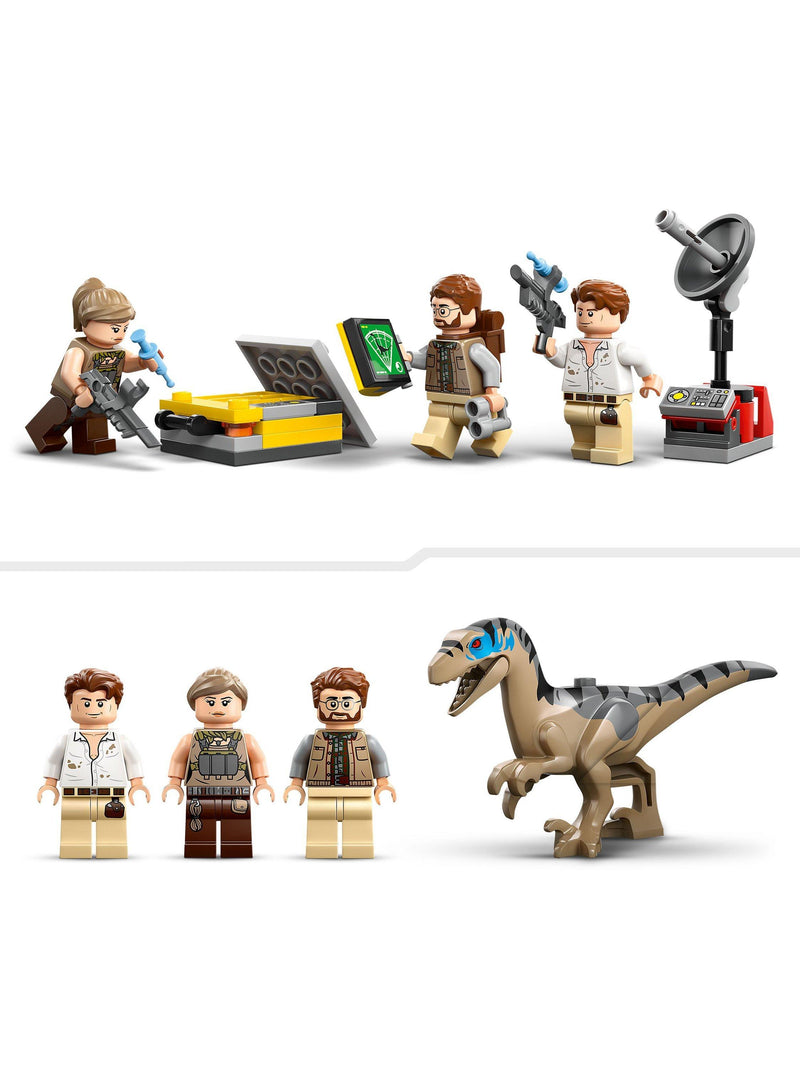 LEGO Jurassic World Raptor and Titanosaurus Tracking Mission 76973 (British brand)