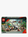 LEGO Jurassic World Raptor and Titanosaurus Tracking Mission 76973 (British brand)